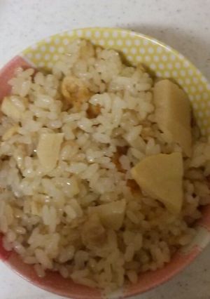 我が家のたけのこご飯-レシピのメイン写真
