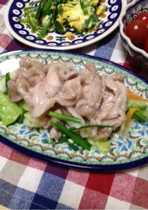 我が家のプルプル豚冷しゃぶ-レシピのメイン写真