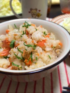 鮭と大葉のまぜご飯-レシピのメイン写真