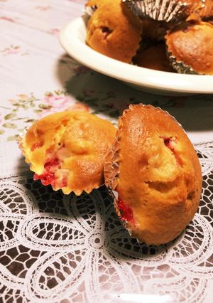 苺カップケーキ(*´ω`*)-レシピのメイン写真