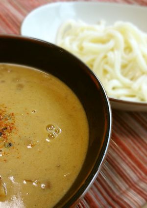 余ったカレーＤＥ豆乳カレーつけ麺☆-レシピのメイン写真