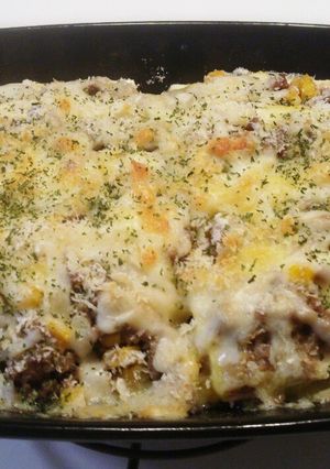 豆腐と肉味噌のグラタン-レシピのメイン写真