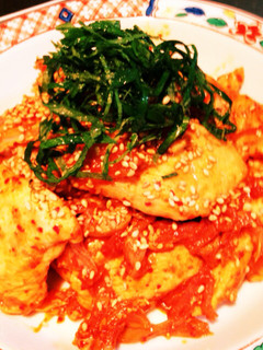 ☆あっさりまろやか☆鶏キムチ-レシピのメイン写真