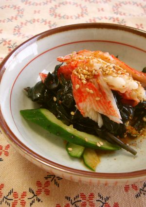 水前寺菜のゴマポン酢-レシピのメイン写真