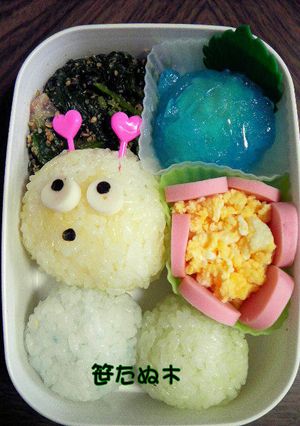 子どもが自分で作るキャラ弁＊いも虫ちゃん-レシピのメイン写真