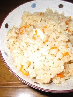超簡単!切るだけ炊き込みご飯-レシピのメイン写真