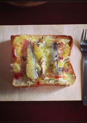 オイルサーディンのピクニックトースト-レシピのメイン写真