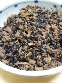 鶏レバーとひじきの鉄骨ふりかけ-レシピのメイン写真