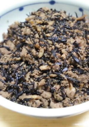 鶏レバーとひじきの鉄骨ふりかけ-レシピのメイン写真