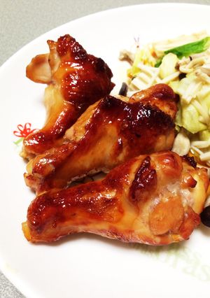3ステップ！ジューシー手羽元グリル焼き♪-レシピのメイン写真