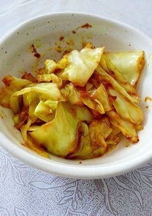 お弁当に☆簡単マヨカレーキャベツ-レシピのメイン写真
