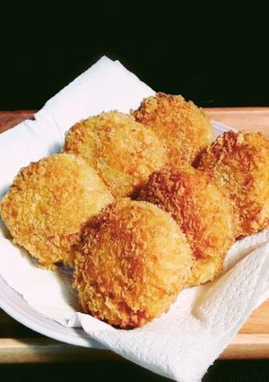肉じゃがリメイク♪お弁当用チーズコロッケ-レシピのメイン写真