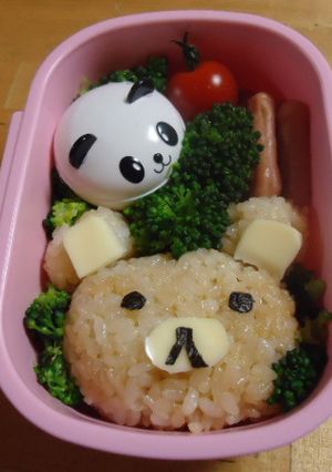 リラックマ弁当-レシピのメイン写真