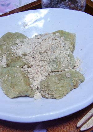 お茶餅♪・・粉の消費に-レシピのメイン写真