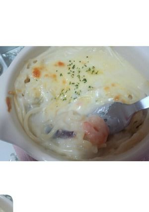 シーフードパスタグラタン♪-レシピのメイン写真