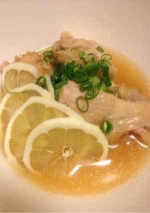 鶏肉のみぞれ塩レモン煮-レシピのメイン写真