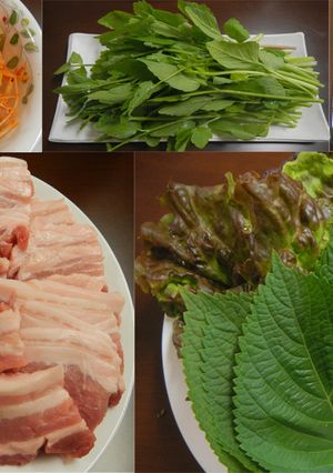 本場韓国:サンギョプサル-レシピのメイン写真
