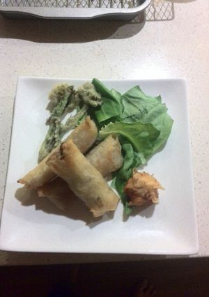 旬の野菜たっぷり春巻き-レシピのメイン写真