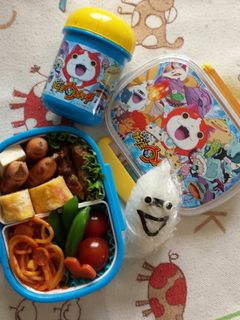 妖怪ウォッチ ウィスパーおにぎり弁当-レシピのメイン写真