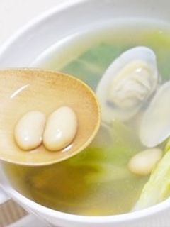 キャベツとあさりのスープ-レシピのメイン写真