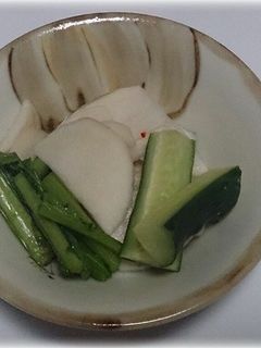 塩分30%カットのお漬物-レシピのメイン写真