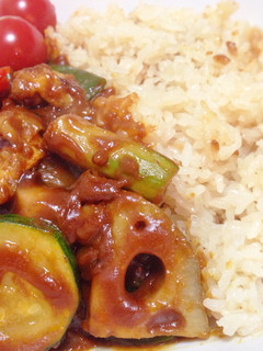 根菜と夏野菜の和風炒めカレー-レシピのメイン写真