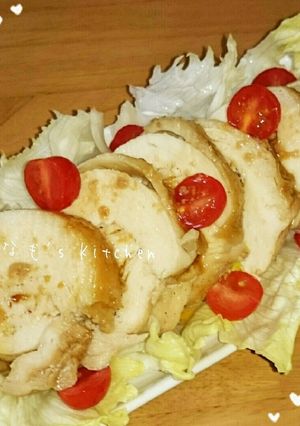 レンジで時短！鶏むね肉チャーシュー-レシピのメイン写真