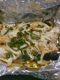 鮭ときのこのホイル焼き-レシピのメイン写真