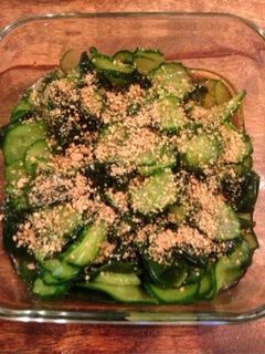 キュウリとワカメの酢の物-レシピのメイン写真