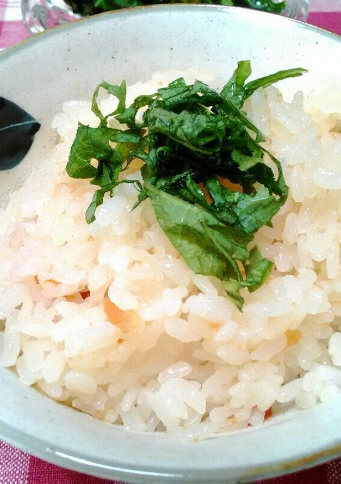 ＊ほのかに梅の炊き込みご飯＊-レシピのメイン写真