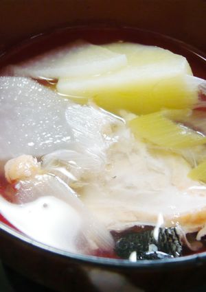 あらを使って★減塩三平汁(潮汁)-レシピのメイン写真