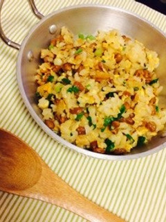 ふわふわ納豆炒飯-レシピのメイン写真