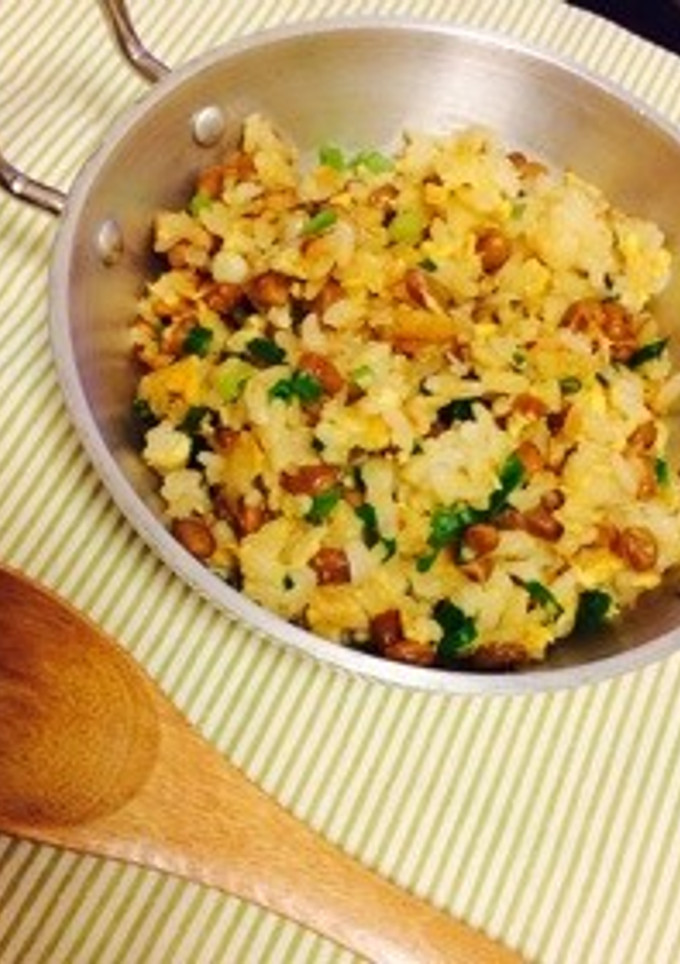 ふわふわ納豆炒飯-レシピのメイン写真