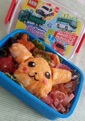 キャラ弁☆ ピカチュウ♪-レシピのメイン写真