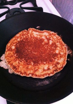 IBSの為のモチモチパンケーキ-レシピのメイン写真