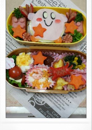 星のカービー弁当★-レシピのメイン写真