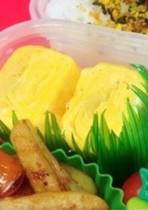 お弁当に♪＊黄色がキレイな卵焼き＊-レシピのメイン写真