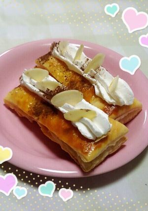 オレンジ☆パイｻﾝﾄﾞ(o^−^o)Ψ-レシピのメイン写真