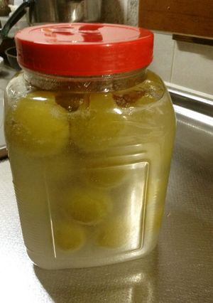 煮梅-レシピのメイン写真