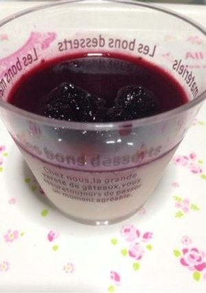 アサイーベリー酢deヨーグルトプリン-レシピのメイン写真
