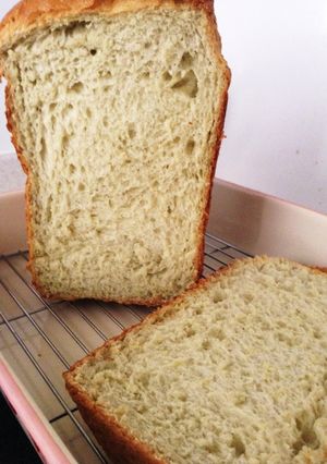 HB◆グリーンティでほんのり抹茶食パン-レシピのメイン写真