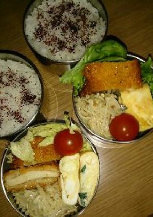 お弁当に♪青じそとチーズの卵焼き(*^^-レシピのメイン写真