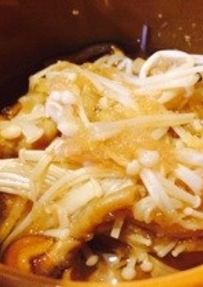 なめことえのきの大根おろし和え-レシピのメイン写真