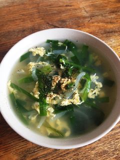 ヘルシー! にらたまスープ-レシピのメイン写真