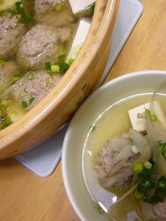 やわらか団子とごぼうのスープ-レシピのメイン写真