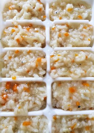 簡単離乳食中期〜しらすの炊き込みご飯-レシピのメイン写真