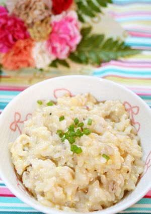 ♡風邪の時に食べたい・卵みそおじや♡-レシピのメイン写真