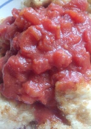 鶏肉にかけるトマト!!-レシピのメイン写真