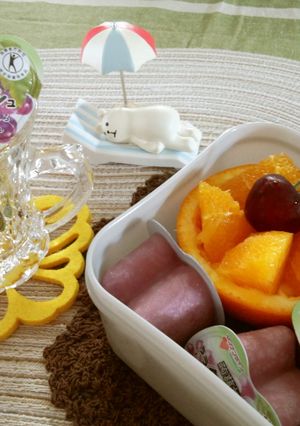 食べれる保冷剤お弁当に-レシピのメイン写真