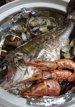 鯛の宝楽焼き（ほうらくやき）-レシピのメイン写真